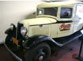 Ford Model 1.5-ton panel truck formerly used by Steve McQueen at Petersen Automotive Museum. Los Angeles, CA.