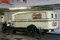 Ford Model 1.5-ton panel truck used for educational transport at Petersen Automotive Museum. Los Angeles, CA.