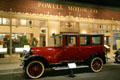 Franklin Model 10c Sedan with air-cooled engine from Syracuse at Petersen Automotive Museum. Los Angeles, CA.