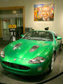 Jaguar XKR driven in Bond film Die Another Day at Petersen Automotive Museum. Los Angeles, CA.