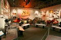 Motorcycle gallery at Petersen Automotive Museum. Los Angeles, CA.