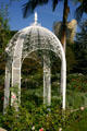 Gazebo use at White House for 1971 marriage of Tricia Nixon & Edward Finch Cox at Nixon Library. Yorba Linda, CA.