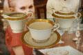 Nixon's personal china used daily in White House from Syracuse China at Nixon Library. Yorba Linda, CA.