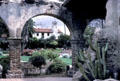Mission San Juan Capistrano by Fathers Lausen & Serra. Capistrano, CA.