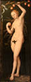 Eve by Lucas Cranach the Elder in Norton Simon Museum. Pasadena, CA.