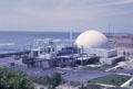 San Onofre nuclear power plant on California coast. CA.