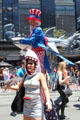 Movie promotions during Comic-Con International. San Diego, CA.