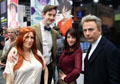 Visitors in costume at Comic-Con International. San Diego, CA.