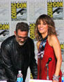 Actors Jeffrey Dean Morgan & Halle Berry of "Extant" speak at Comic-Con International. San Diego, CA.