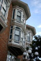 Horton Grand Hotel bay windows. San Diego, CA.