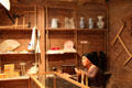 Simple general store in McCoy House Museum in Old Town. San Diego, CA.