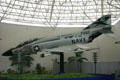 McDonnell Douglas F-4S Phantom II fighter jet at San Diego Aerospace Museum. San Diego, CA.
