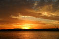 Sky at sunset. San Diego, CA
