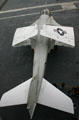 Grumman A-6 Intruder from above at Midway aircraft carrier museum. San Diego, CA.