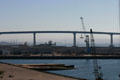 Coronado Bridge from Convention Center. San Diego, CA.
