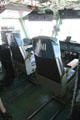 Chairs of flight control on bridge of Midway aircraft carrier. San Diego, CA.