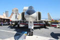 McDonnell Douglas F-4S Phantom II jet carrier-based fighter at Midway aircraft carrier museum. San Diego, CA.