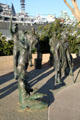 Sample of American troops detail at National Salute to Bob Hope monument. San Diego, CA.