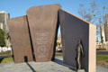 USS San Diego Light Cruiser memorial to WWII record. San Diego, CA.