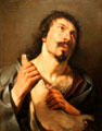Samson with Jawbone painting by Salomon de Bray at J. Paul Getty Museum Center. Malibu, CA
