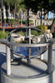 Sundial by Imre Kalincsak in library park. Riverside, CA.