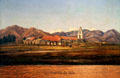Painting of San Antonio de Pala at Mission Inn Museum. Riverside, CA.
