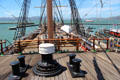Balclutha deck at Maritime National Historical Park. San Francisco, CA.