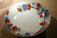 Japan: Nabeshima dish with camellias from Arita in Asian Art Museum. San Francisco, CA.