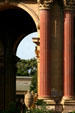 Column details of Palace of Fine Arts. San Francisco, CA.