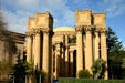 Open ring of columns at Palace of Fine Arts. San Francisco, CA.