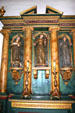 Right side altar of Mission Dolores. San Francisco, CA.