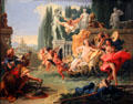 Empire of Flora painting by Giovanni Battista Tiepolo at Legion of Honor Museum. San Francisco, CA.