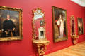 Gallery of British art at Legion of Honor Museum. San Francisco, CA.