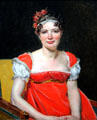 Laure-Emilie-Felicité David portrait by Jacques-Louis David at Legion of Honor Museum. San Francisco, CA.