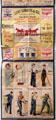 Unfolded Koveralls Brochure used by Levi Strauss & Co. for Panama-Pacific International Exposition in private collection. San Francisco, CA.