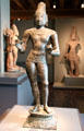 Hindu deity Shiva sculpture from Tamil Nadu, India at Asian Art Museum. San Francisco, CA.