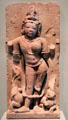 Hindu deity Shiva with goddess Parvati combined as Ardhanarishvara sculpture from Rajasthan or Uttar Pradesh, India at Asian Art Museum. San Francisco, CA.