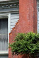 Chimney detail of Haas-Lilienthal House. San Francisco, CA.