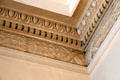Parlor ceiling surround at Haas-Lilienthal House. San Francisco, CA.