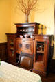 Breakfast room sideboard in Eastlake style at Haas-Lilienthal House. San Francisco, CA.