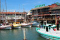 Fishermans Wharf pier. San Francisco, CA.