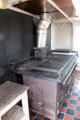 Cooking stove of sailing ship Balclutha at Maritime National Historical Park. San Francisco, CA.