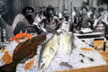 Fishing industry history display at Maritime National Park Welcome Center. San Francisco, CA.