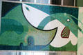 Tile mural at National Maritime Museum. San Francisco, CA.