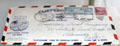Clippergram postal cover from Hawaii at Alameda Naval Air Museum. Alameda, CA.