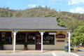 Gallery & hillside. Mariposa, CA.