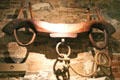 Oxen yoke at Tuolumne County Museum. Sonora, CA.