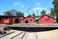 Roundhouse at Railtown 1897 State Historic Park. Jamestown, CA.