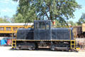 Switching engine at Railtown 1897 State Historic Park. Jamestown, CA.