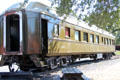 Passenger car at Railtown 1897 State Historic Park. Jamestown, CA.